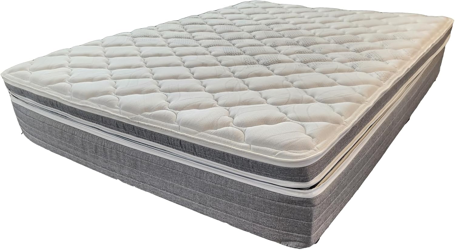 | Premium Dual-Zipper Replacement Cover for Sleep Number Beds | Refresh Your Sleep Number Mattress with a New Quilted Top & Durable Construction (King)
