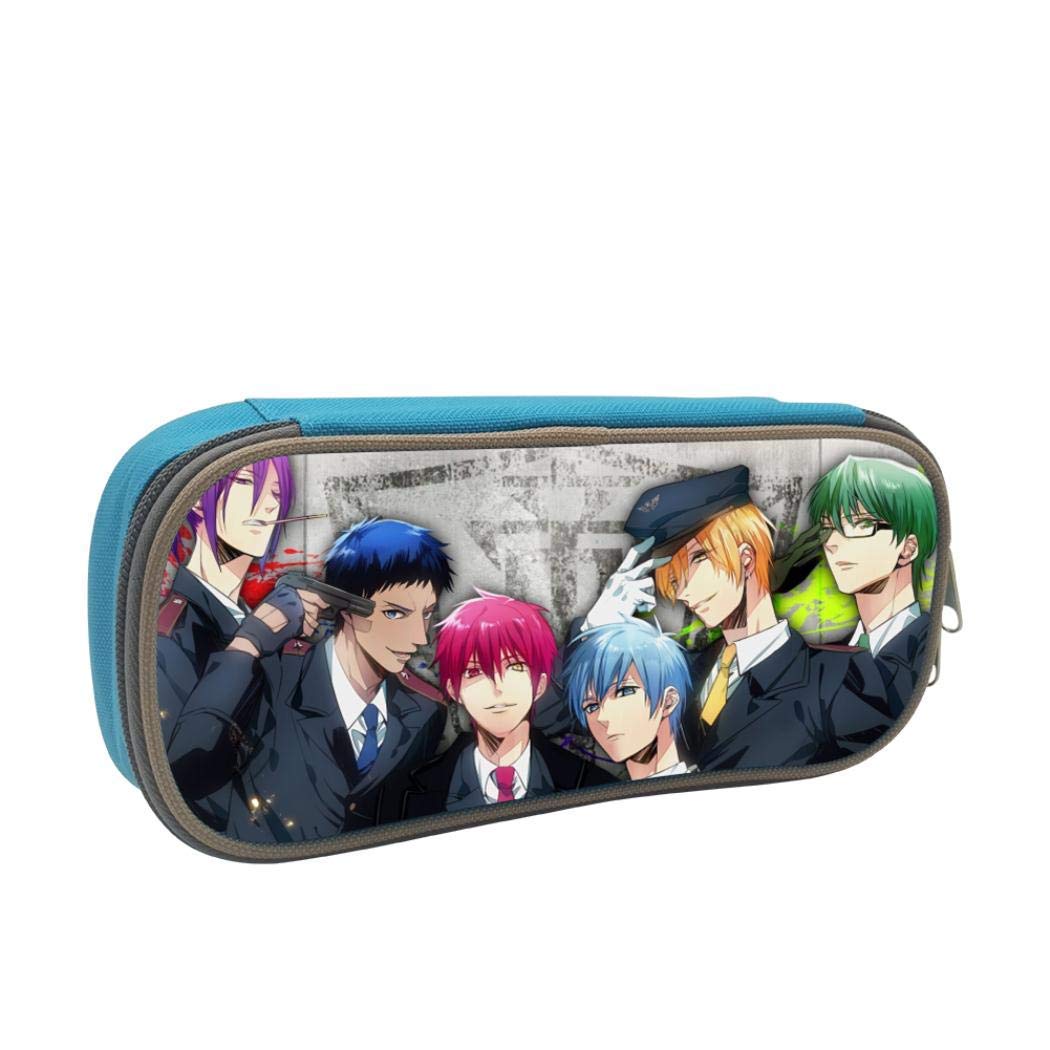Trousse à Crayons Anime Grande Capacité - Sac De Papeterie Pour élèves, étui Pratique Avec Fermeture éclair