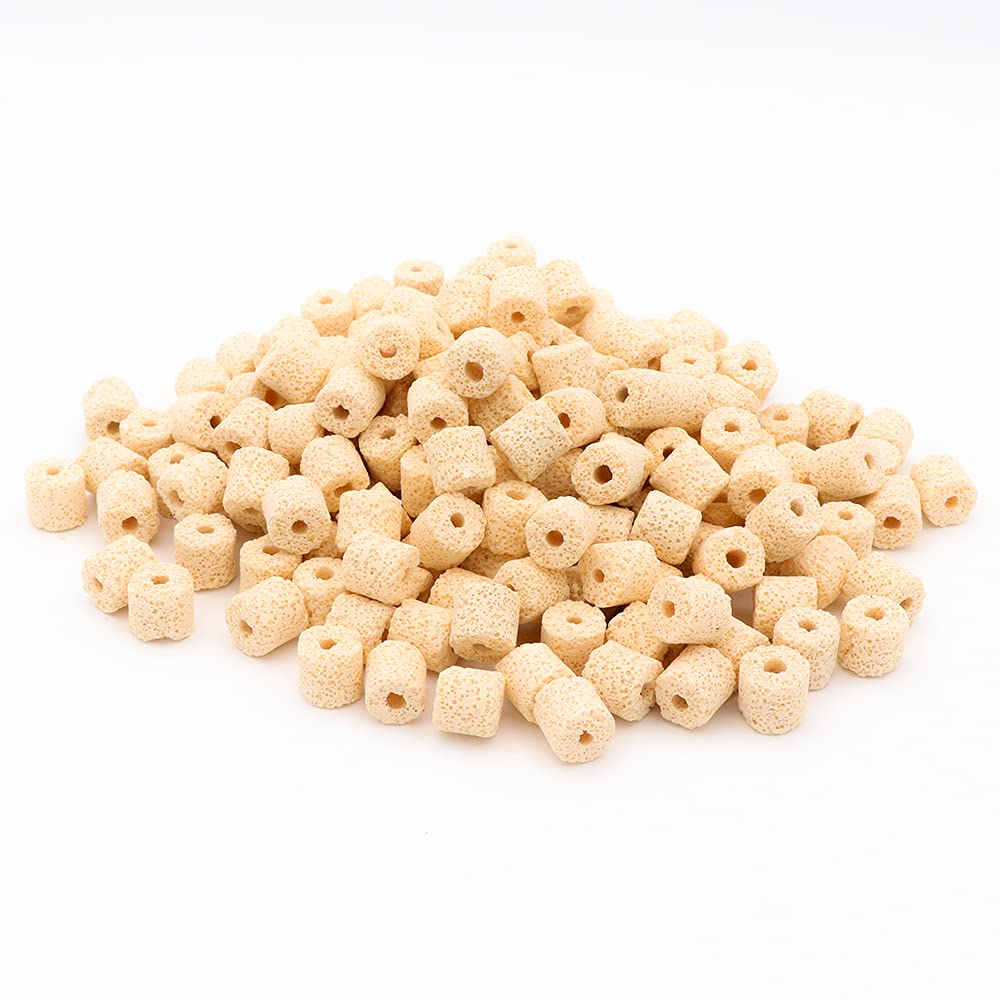 AQUA KT Aquarium Bio Ceramic Filter Rings, Fish Tank Filter Media Bio Balls, Canister Filters for Aquarium, 1.65 Ibs Per Package