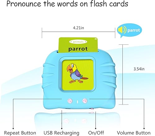 Miniatura 3 de LinQool Tarjetas flash juguetes de aprendizaje para niños de 1 2 3 4 años recursos de aprendizaje electrónicos juguetes educativos electrónicos