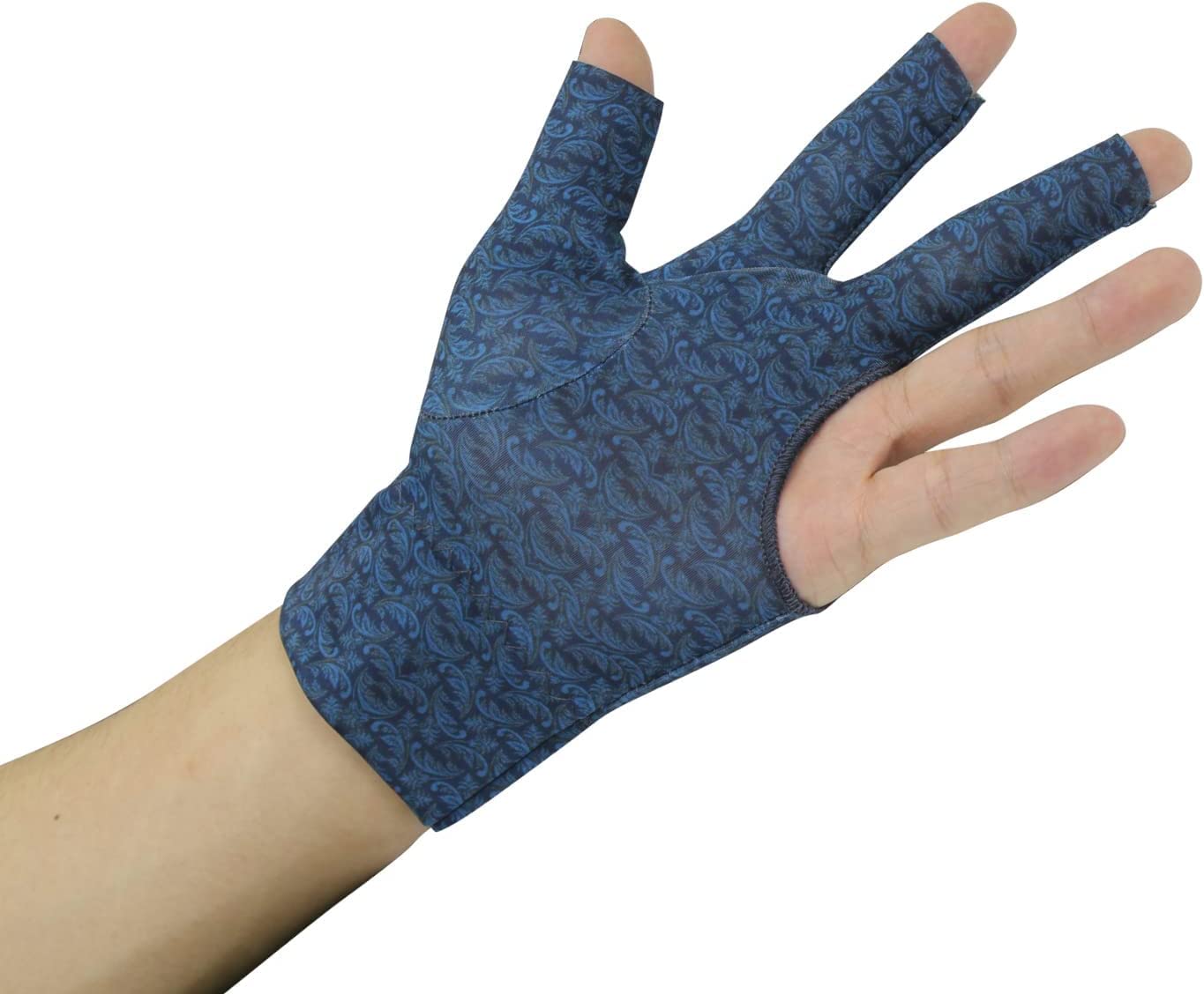 10 Gants De Billard 3 Doigts - Pour Gaucher, Tissu Respirant, Anti-Dérapant - Accessoire Snooker