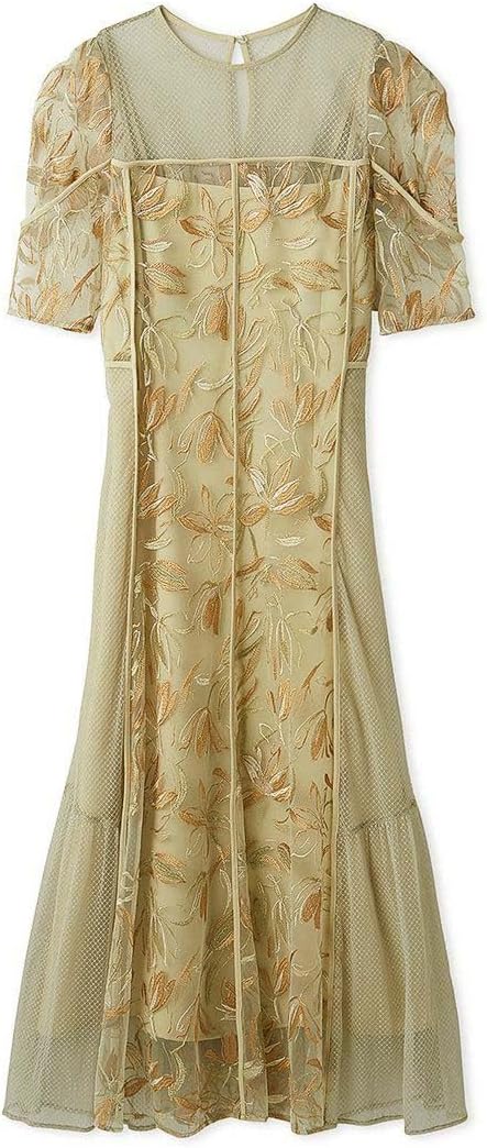 クレリックランタンスリーブマーメイドワンピース セール】スリットスリーブマーメイドワンピース（ワンピース