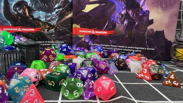 Set Di 210 Dadi Poliedrici (30 Set Da 7) Per D&D E Giochi Di Ruolo, Con Borsa In Velluto Inclusa - 3