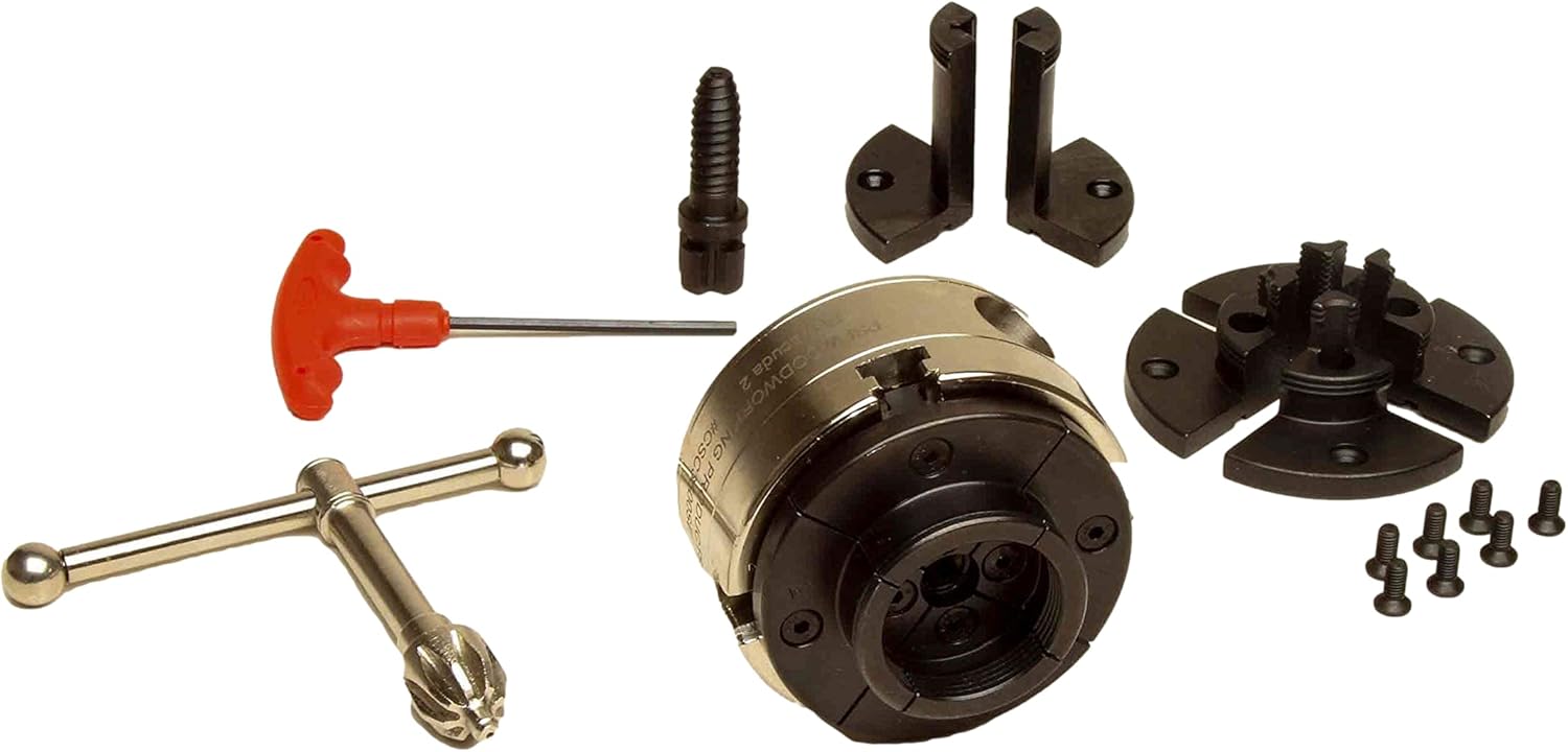 Penn State Industries CSC3500SE Wood Lathe Chuck Ultra Essentials Bundle