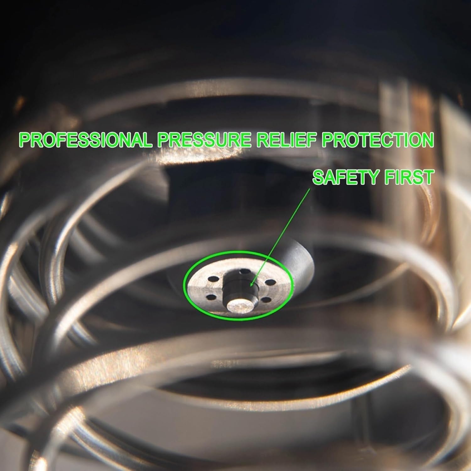 Strumento per la pulizia della macchina da caffè espresso, dispositivo di controlavaggio della macchina da caffè con valvola limitatrice di pressione per teste standard da 58 mm, garantisce una facile