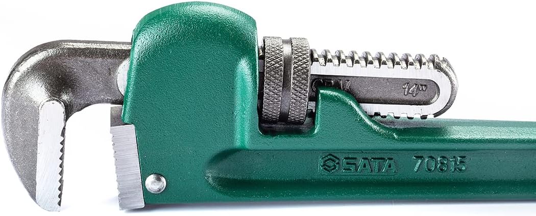 SATA 14 Inch Heavy Duty Forged Steel Pipe Wrench - ST70815ST
