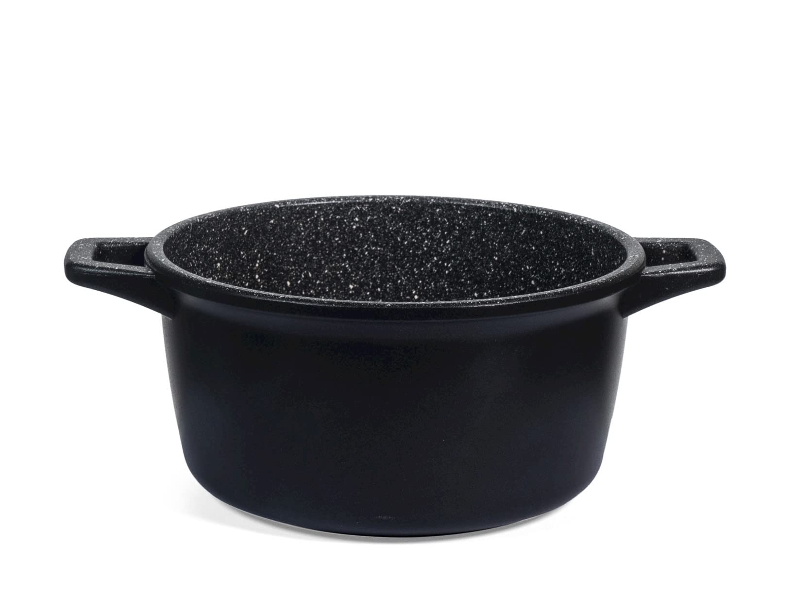 H&H Casserole antiadhésive en Pierre de 20 cm de Haut