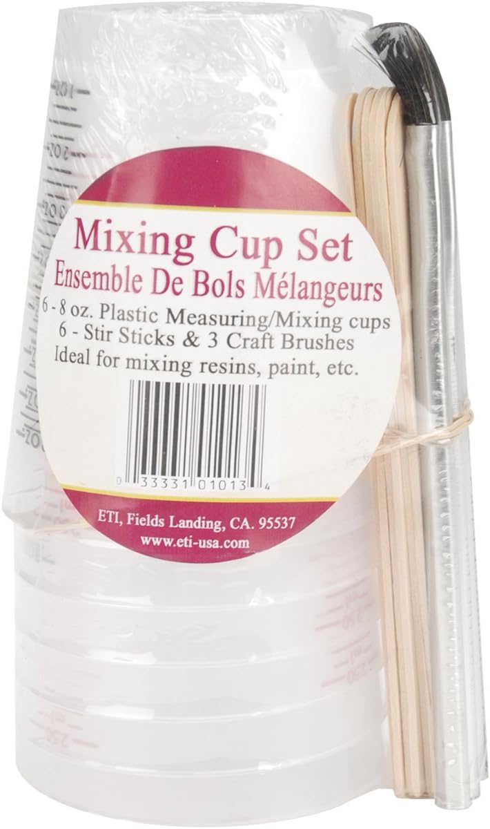 Environmental Mixing Cup Set 8 Oz 6 kg