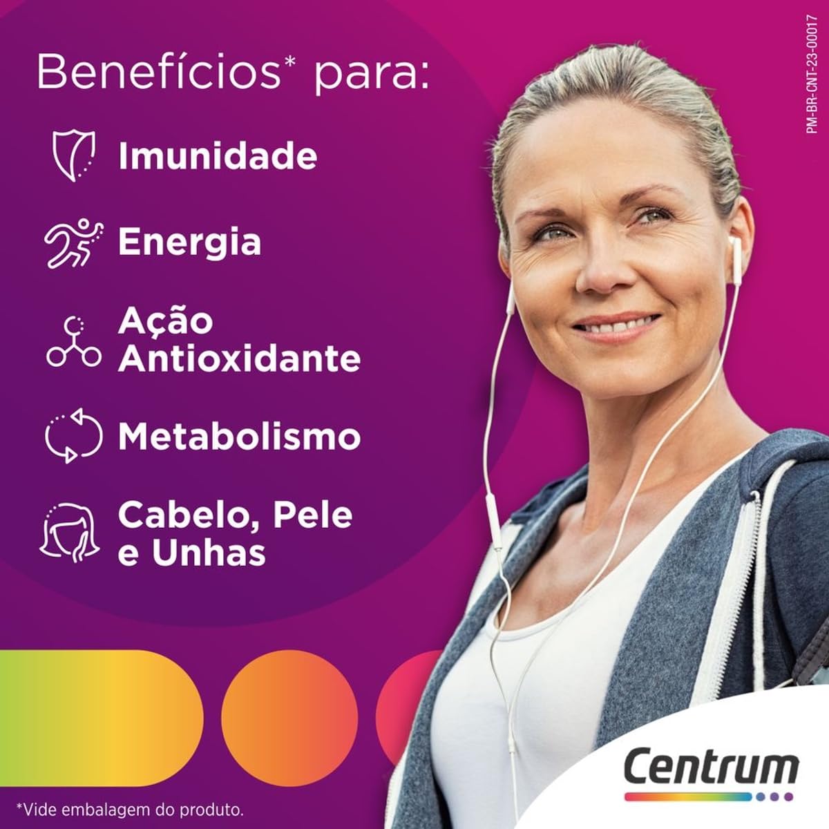 Centrum Mulher Multivitaminico Diário, com Magnésio, Vitamina D e Vitamina B12, 150 Comprimidos em promoção! Veja a oferta e mais achadinhos de Vitaminas & Suplementos 5 Hoje é o melhor dia para comprar Centrum Mulher Multivitaminico Diário, com Magnésio, Vitamina D e Vitamina B12, 150 Comprimidos com aquele preço maroto! Promoção! Aproveite a oferta! 5