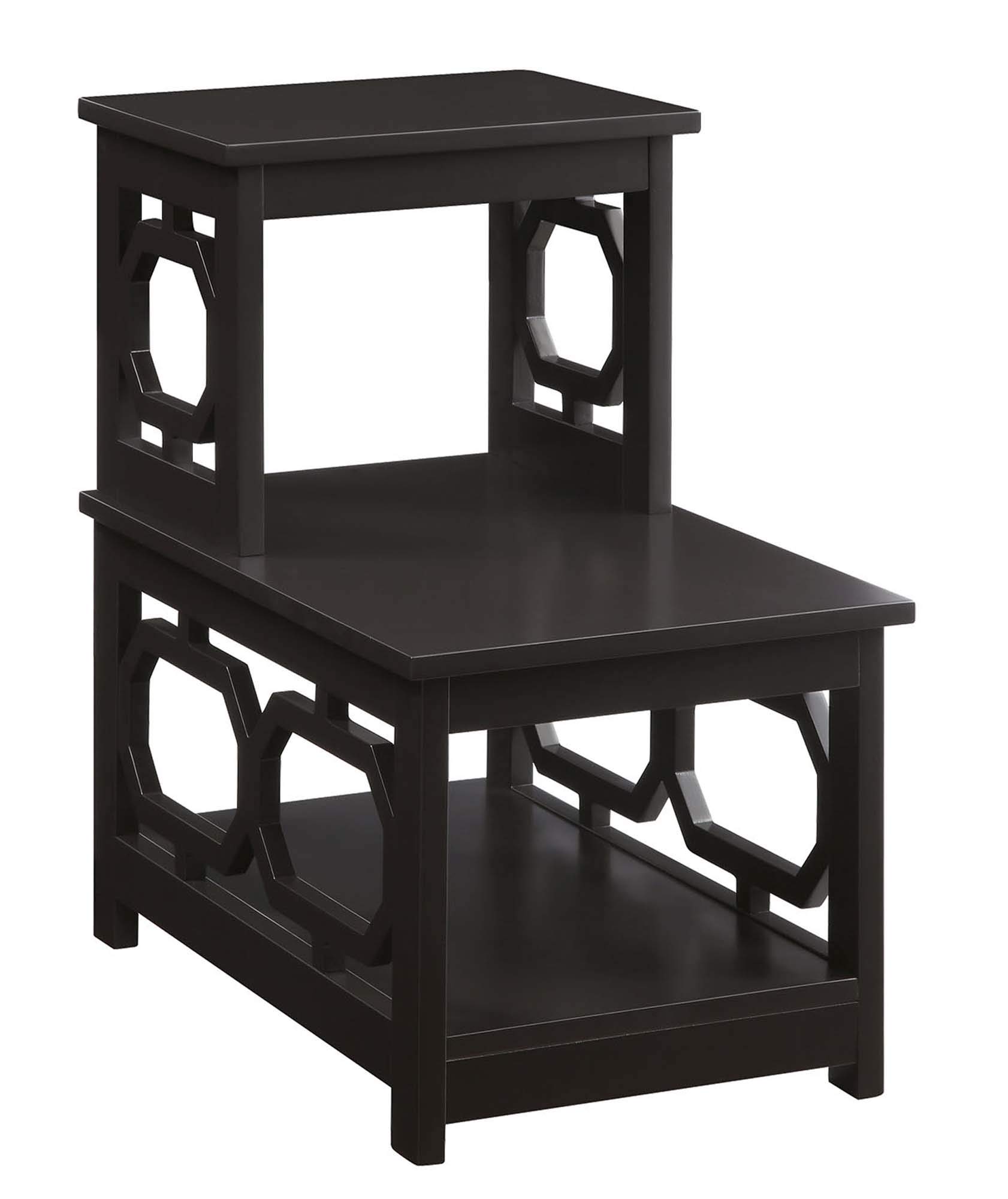 Convenience ConceptsOmega 2 Step Chairside End Table, Espresso