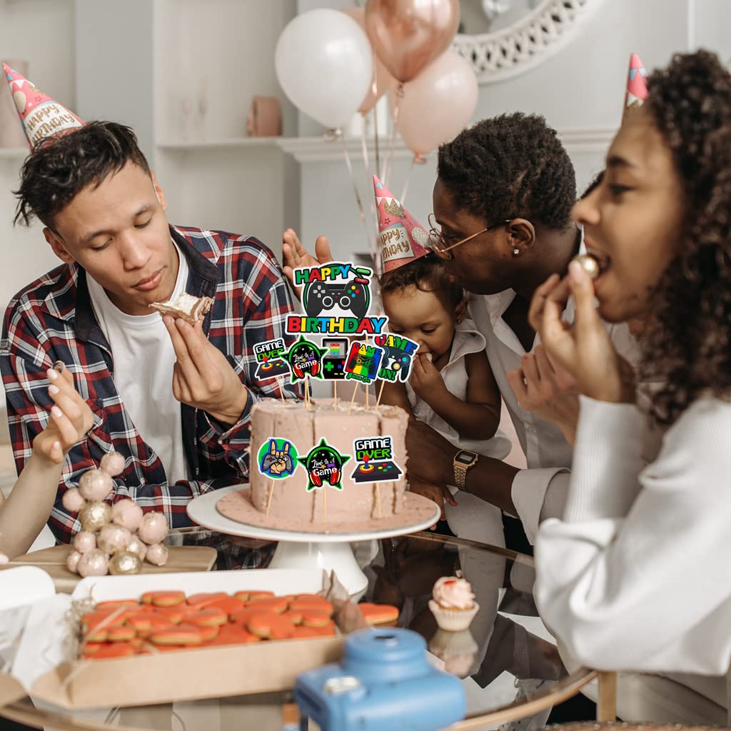 Tortendeko Mini Figuren 17-tlg. Pixe Figuren Set – Tortendeko, Cake Topper, Für Kindergeburtstag Tortendeko Kindergeburtstag