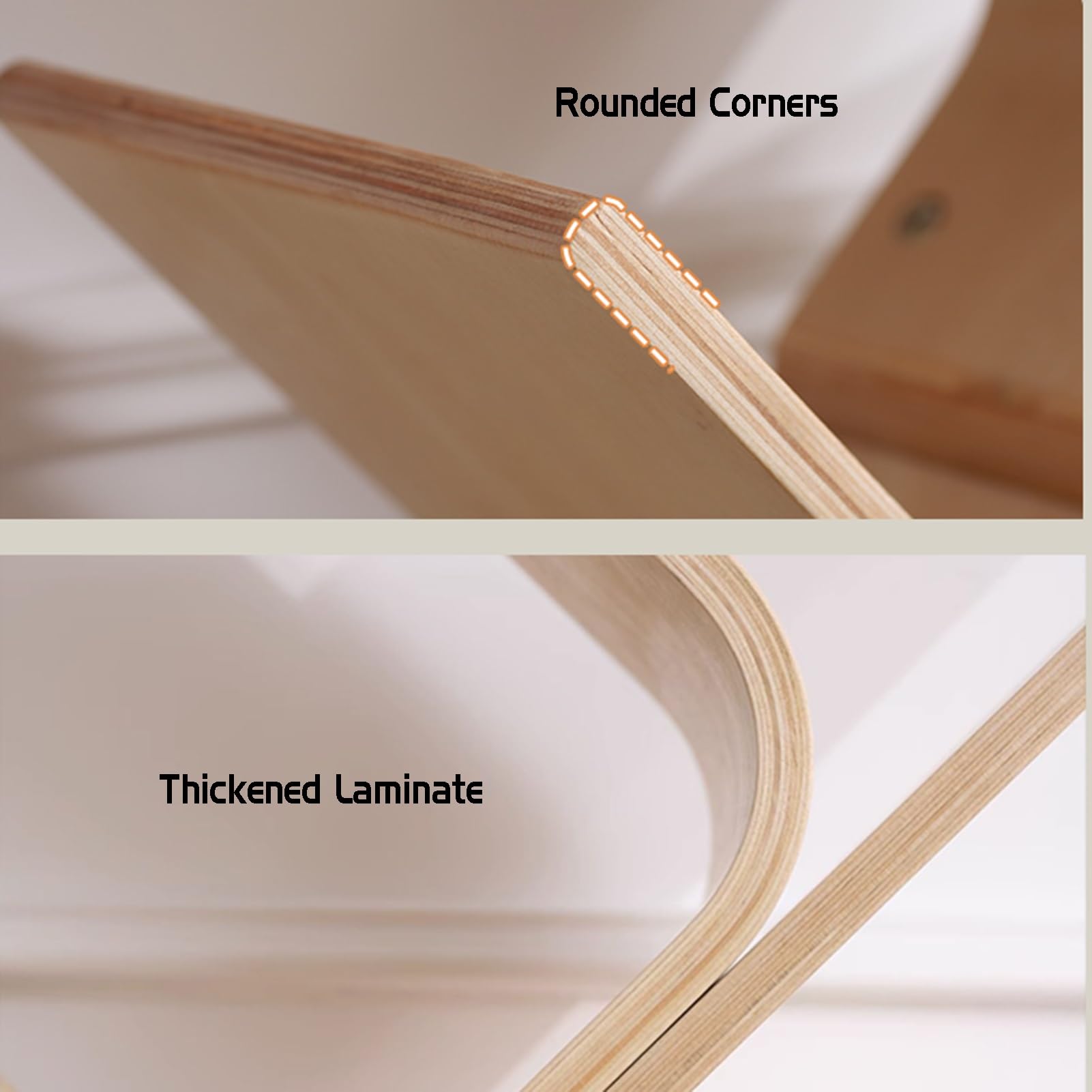 Bücherregal aus Holz, 8 Ebenen, vertikales Aufbewahrungsregal, bodenstehend, Bücherregal für Schlafzimmer, Wohnzimmer, Heimbüro