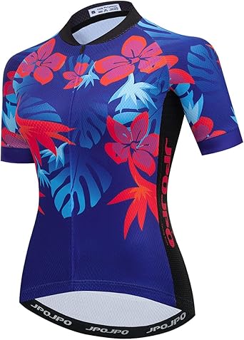 Completo Ciclismo Donna Hotlion - Maglia Maniche Corte E Pantaloncini | Traspirante - Foto 5
