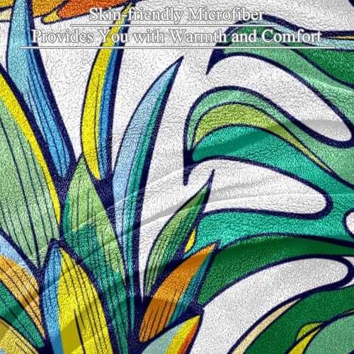 Plaid polaire ananas coloré jeté de lit doux pour chambre - 3