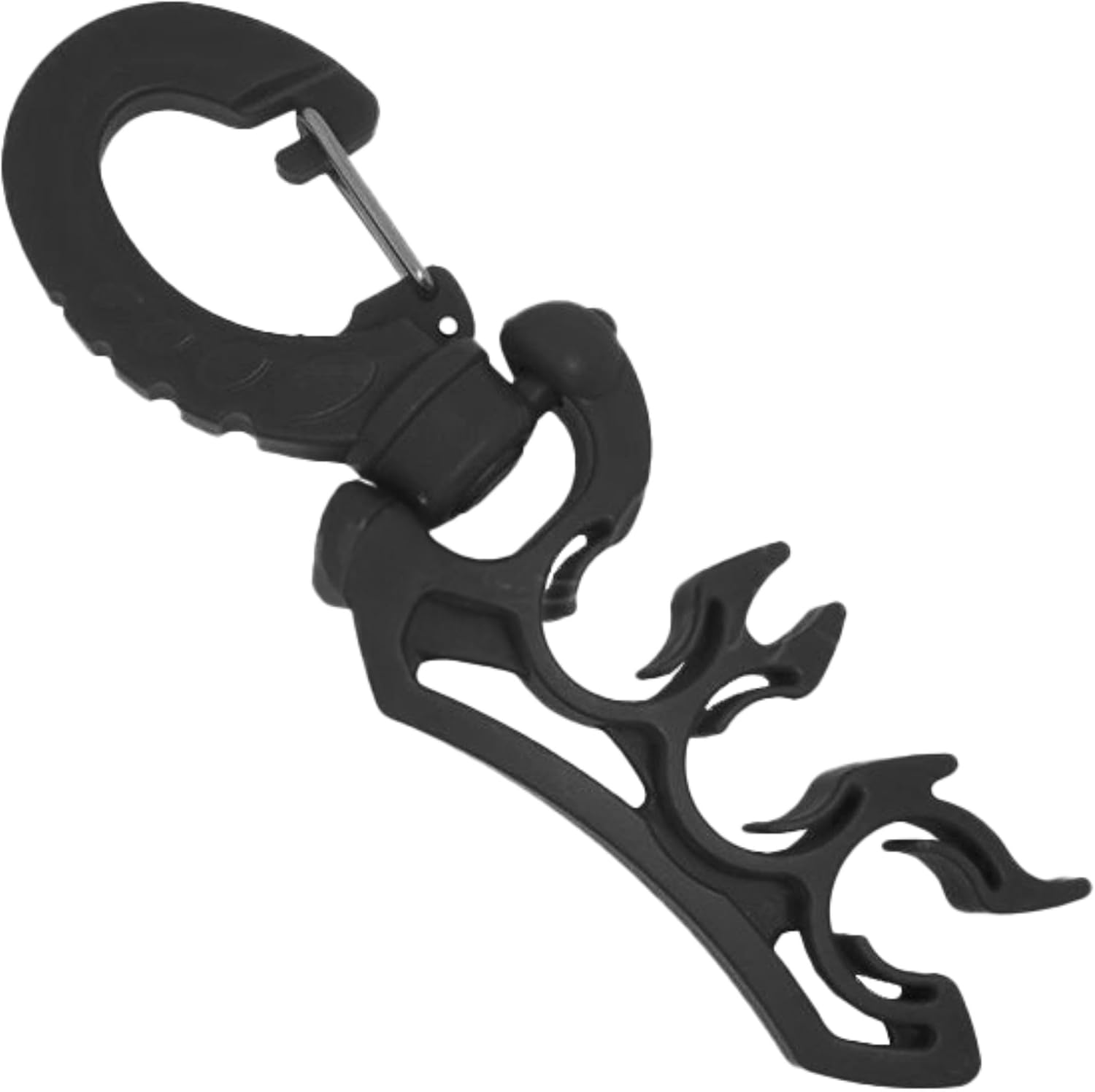 Scuba Choice Scuba Diving Triple Hose Holder Clip – Low & High Pressure Hose Organizer for Regulators & Octopus Setup Durable Dive Accessories