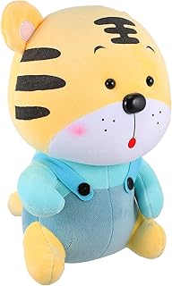 FUNOMOCYA 1Pc Pequena Boneca Tigre Crianças Almofadas De Corpo Travesseiros Decorativos Almofadas Decorativas De Pelúcia Boneca Bebê Bichinhos De Pelúcia Chineses Boneca Ano Zodíaco Boneca