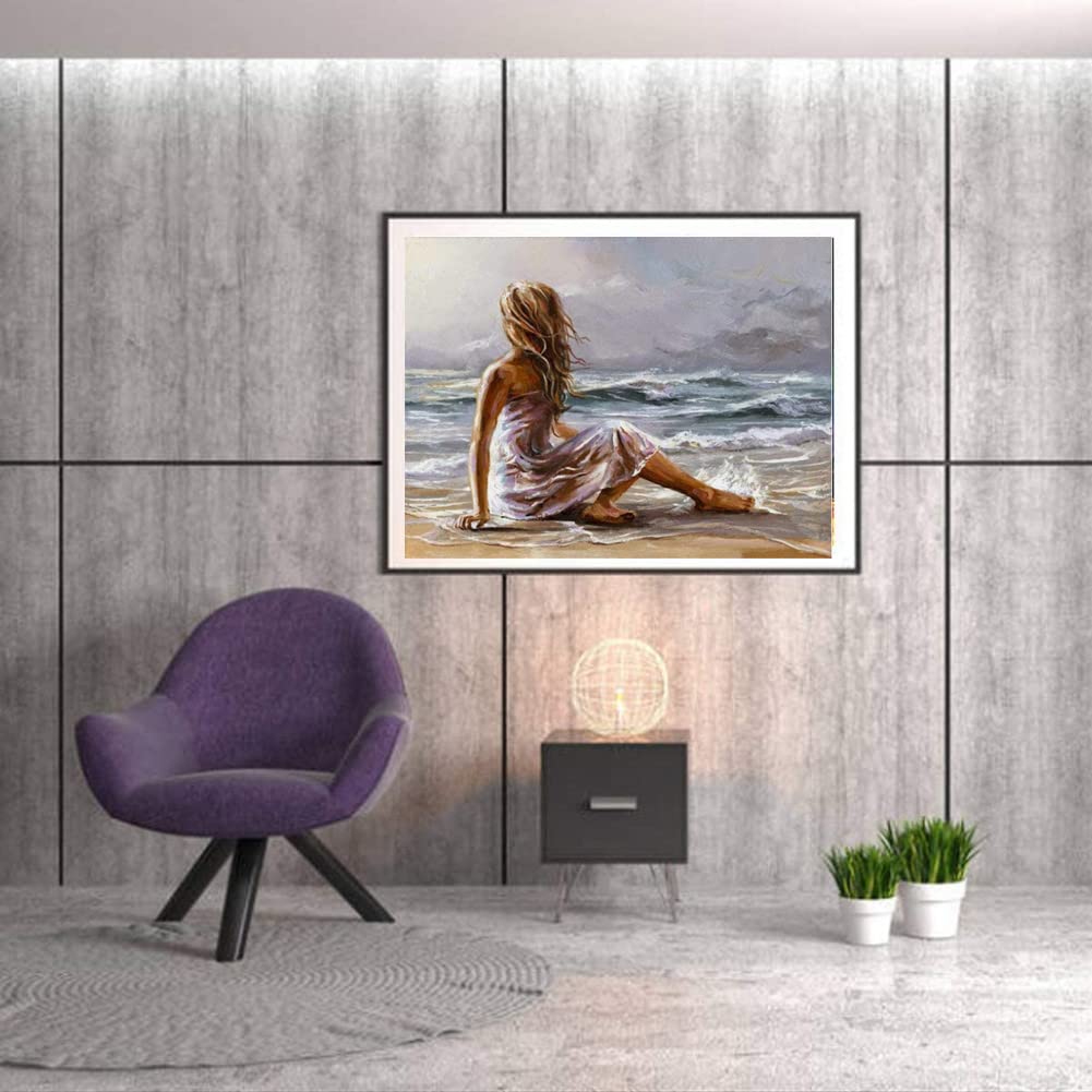 ABEUTY Dipingi Con I Numeri, Tela 40x50 Cm – Kit Pittura Ad Olio Fai Da Te Per Adulti E Principianti