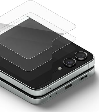 Ringke Galaxy Z Flip 5 Compatible Cover Display Glass Film Set of 2