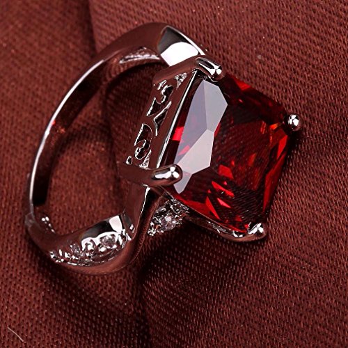 YAZILIND Valentine's Day Jewelry CZ Ring Stone Wedding Bridal Rhinestone Jewelry For Women4
