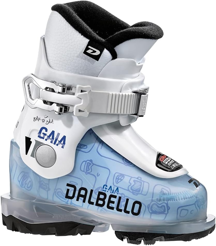 Dalbello Men's Gaia 1.0 Gw Jr Trans/White Ski Boots