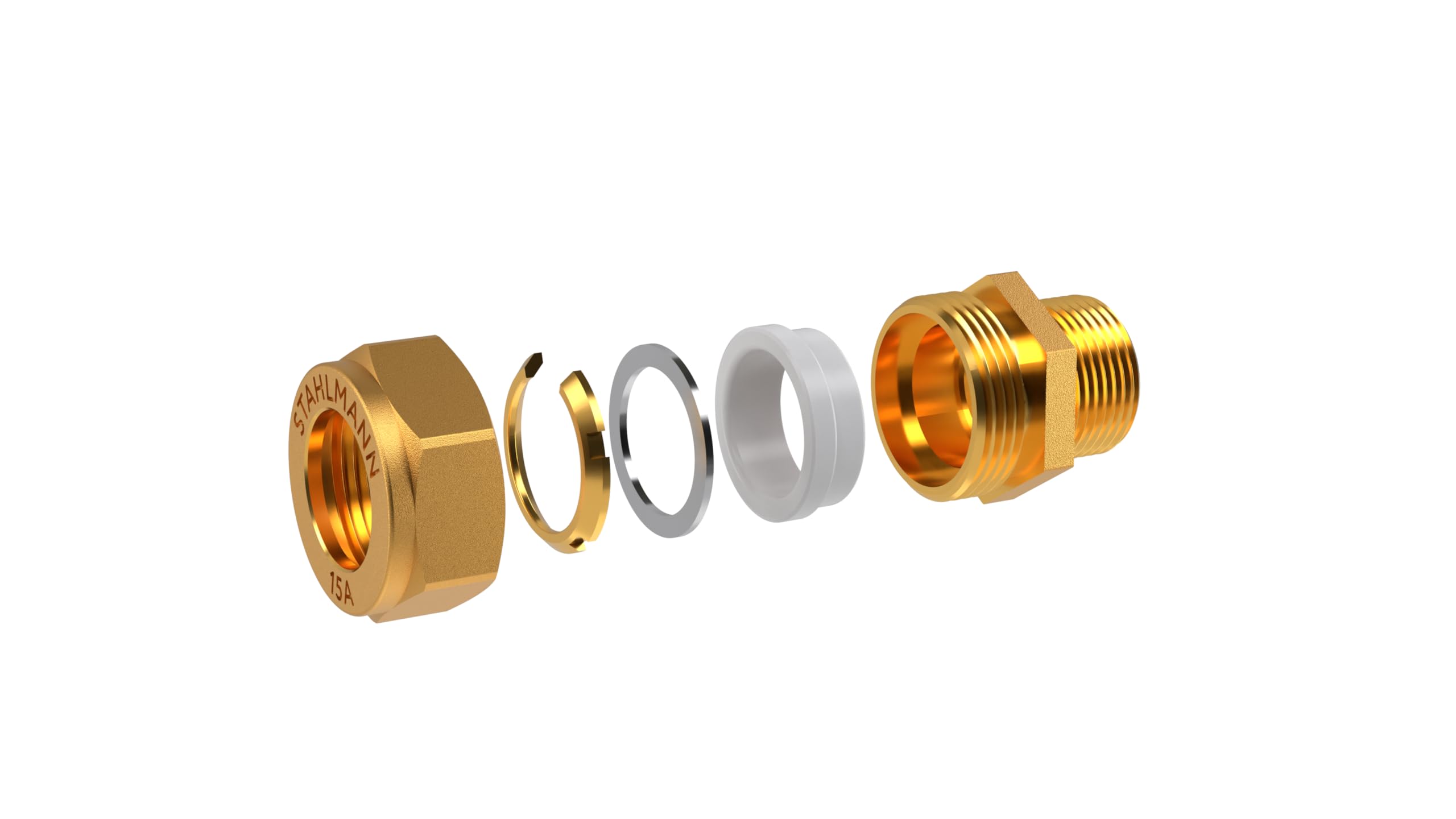 Prolunga Gambo Rubinetto In Acciaio Inox - Allungamento Per Montaggio Su Piani Spessi 80mm