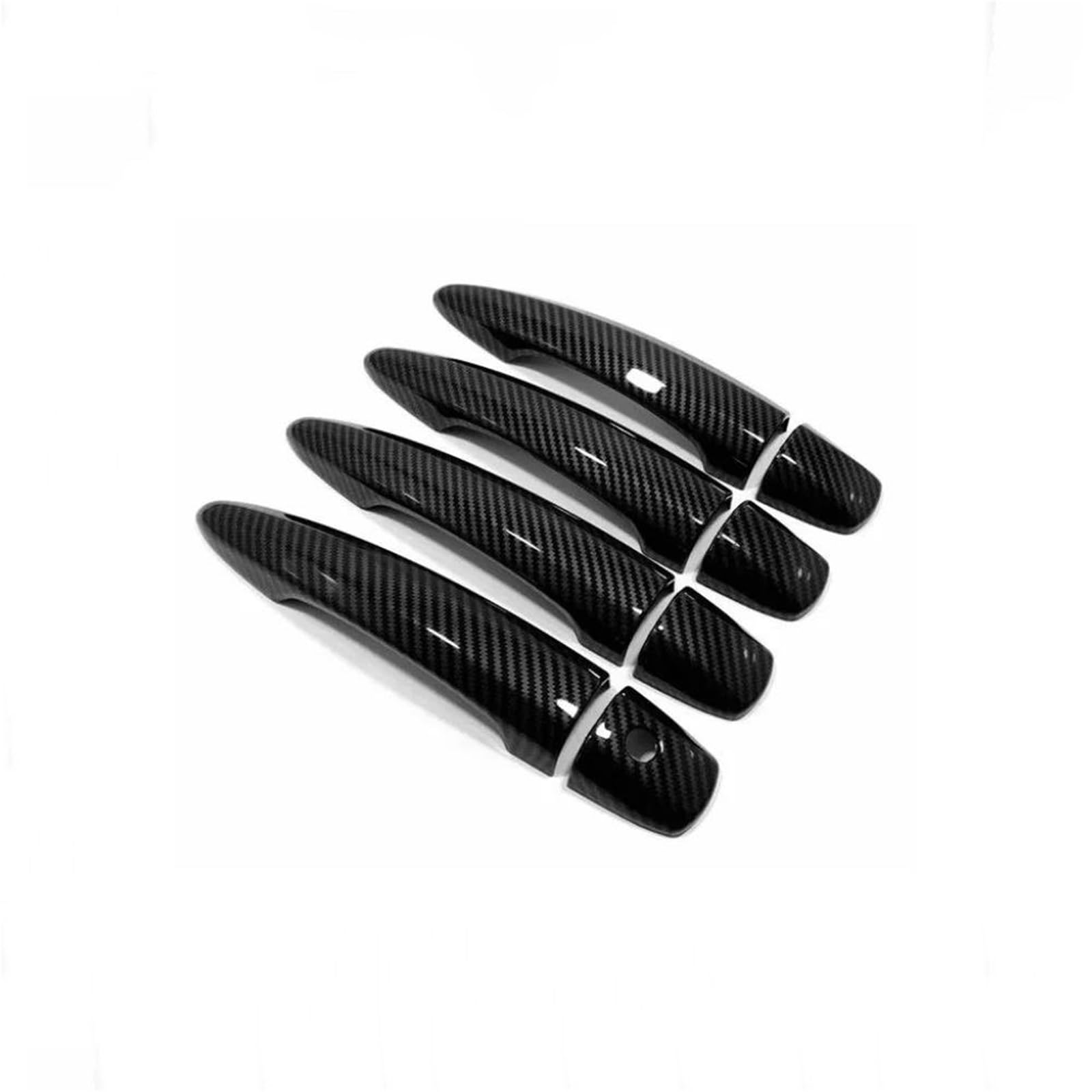 KJHOPY Car Exterior Door Handle Cover Decorative Replacement Parts for Nissan for Qashqai J12 E-Power 2022~2025(Style 6)