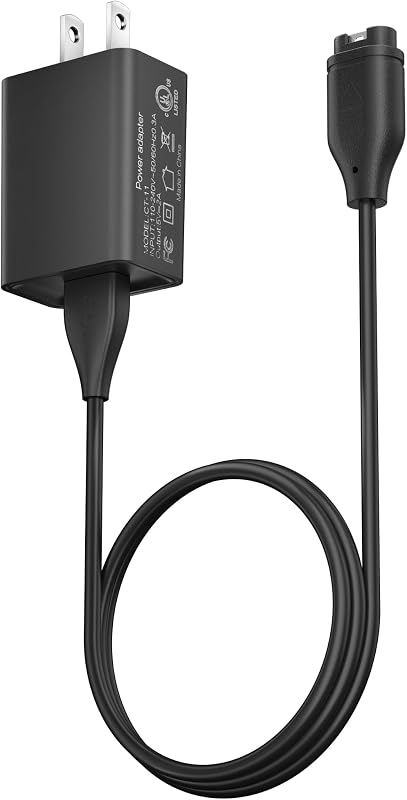 Vancle Fast Wall Charger for Garmin Fenix 8 7 6 5 S X, Forerunner 945 45 45S 245 Music, Vivoactive 6 5 4 4S 3, Instinct 1 2 2S Tide Tactical, Approach S10 S40 S60 X10, Vivomove, Venu Sq 2 2S (USB)