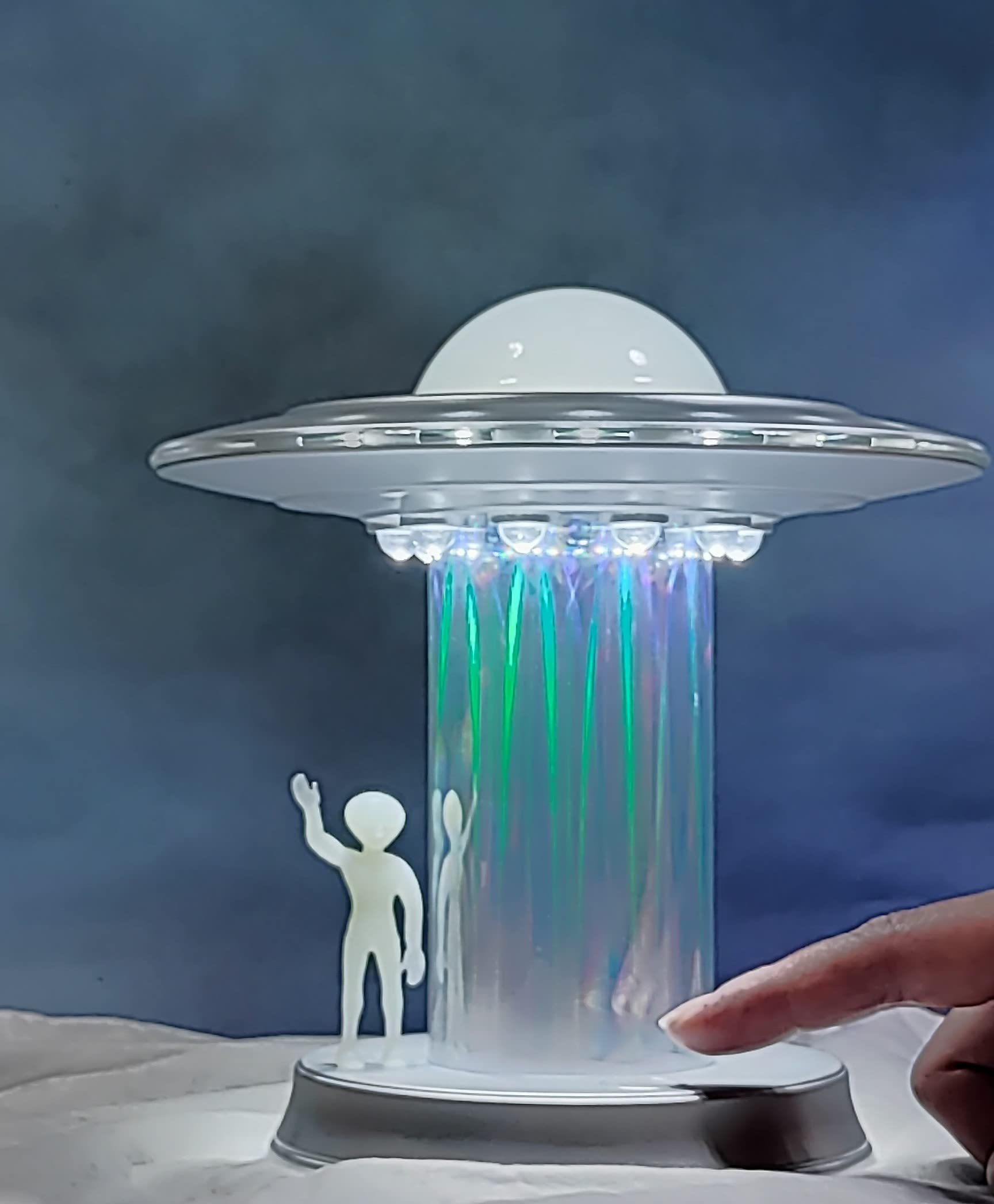 Lampe Alien 3D Réaliste - Sculpture Décorative En Résine