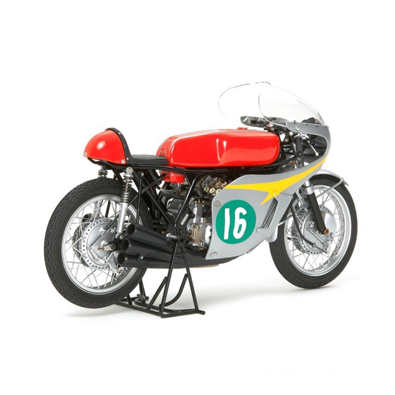 SEYXF Motorbike Toy 1/12 for H-onda RC166 GP Racer Motorcycle Assembly Model Collection Toy