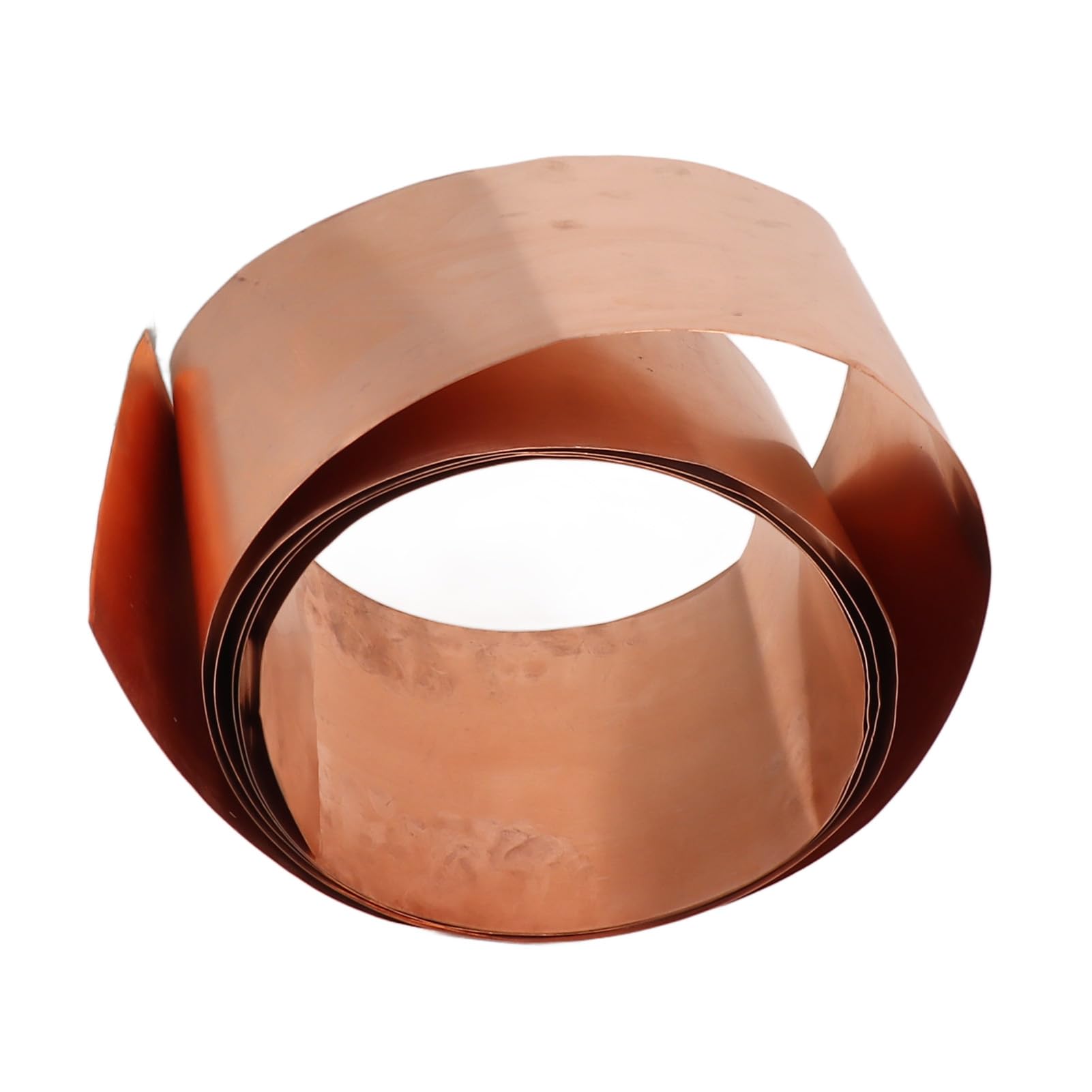Rotolo di Lamiera di Rame Puro 99,95%, 0,5 mm x 200 mm, Multifunzione per Tetti, Impermeabilizzazione, Accessori Fai da Te