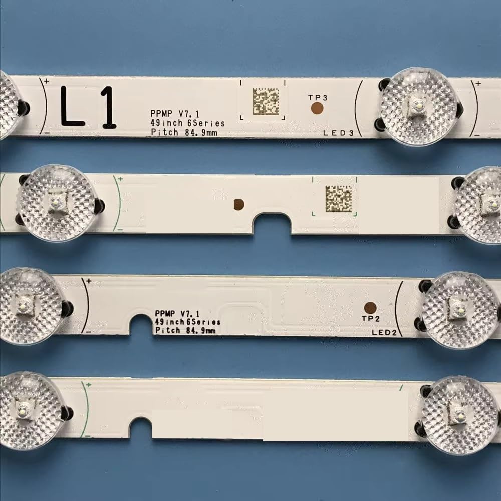 Striscia di retroilluminazione LED TV 6+ per PPMP V7.1 49 pollici per passo serie 84,9 mm L1 R1 L2 R2