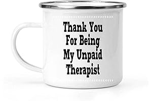 Thank You for Being My Unpaid Therapist 12oz Camping Mug