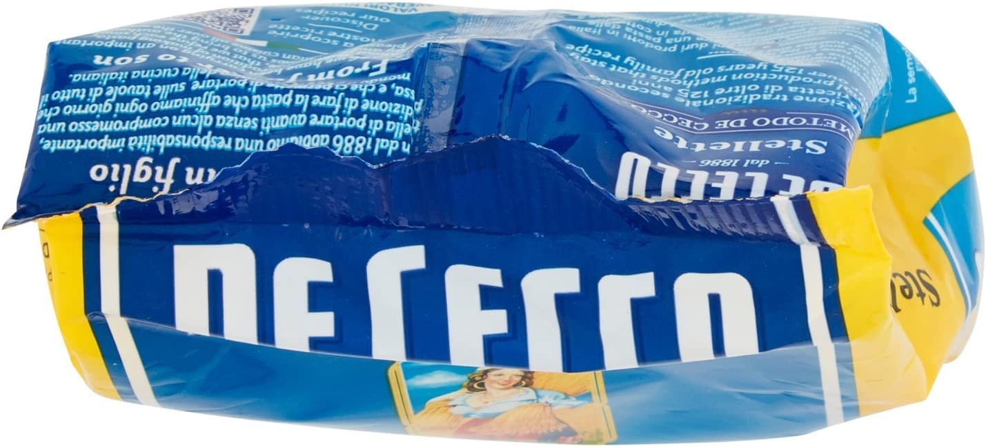 20 x De Cecco Pasta 100% Italiano Paleta n° 75 Pasta Corta 500g