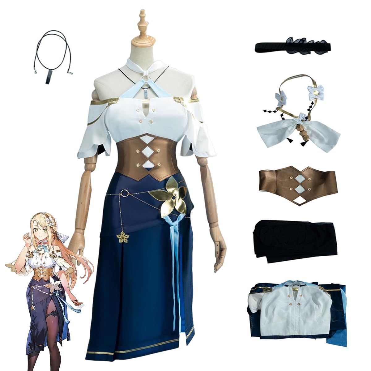 Amazon.co.jp: クラウディア・バレンツコスプレコスプレ衣装 ライザの
