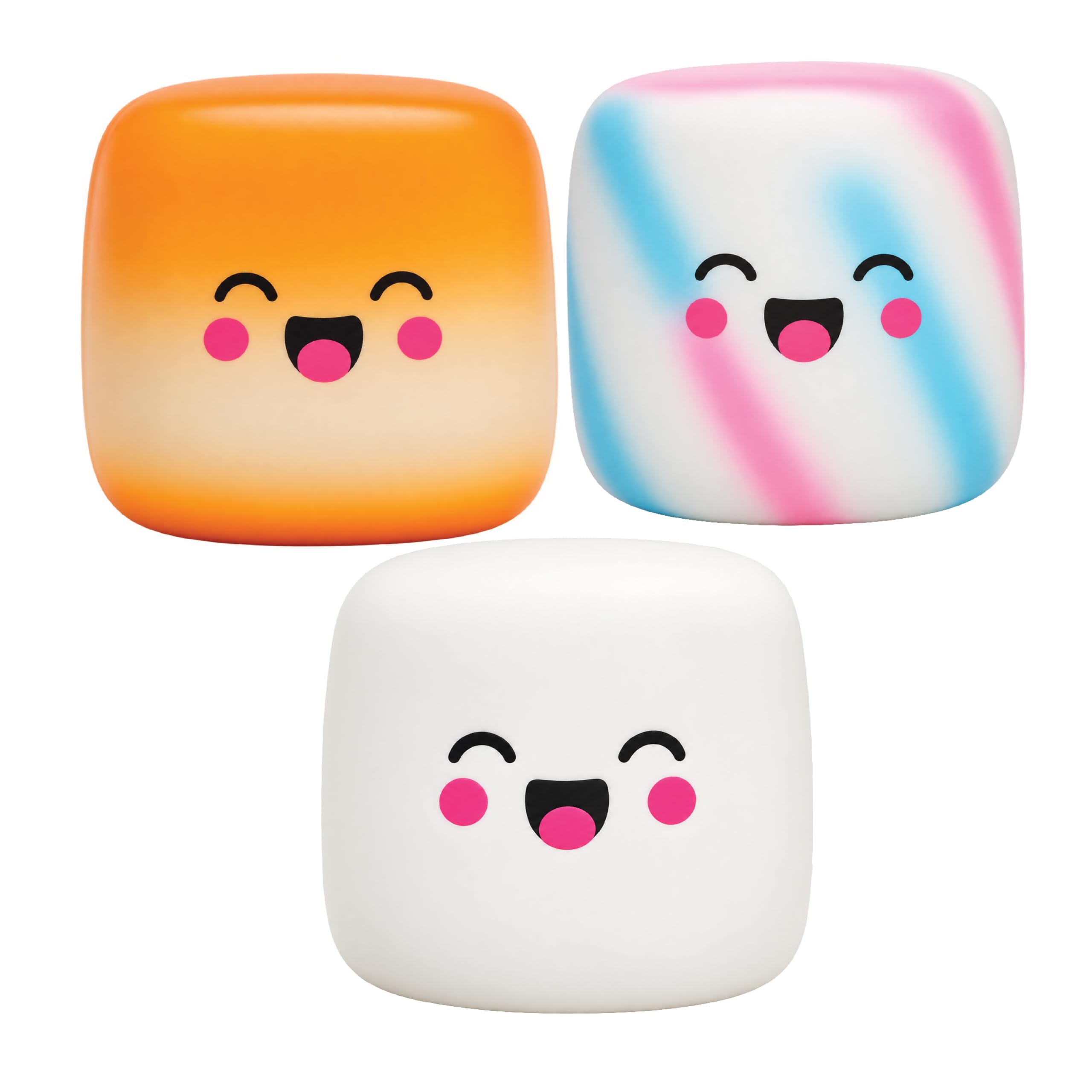 Squeeze Please 3 Pack Marshmallow Stress Relief Sensory Fidget Squishy Toy | Autism Toys, Fidget Toys, Sensory Toys, Stress Toys, Squishy Toys, Stress Balls, Sensory Squeeze, Scented Marshmallows