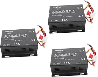 UKCOCO Conversor Buck Para Carro 3 Peças Potência Do Carro Carcan Convers Fonte De Alimentação Automática Do Carro Do Veículo Potência Cobre