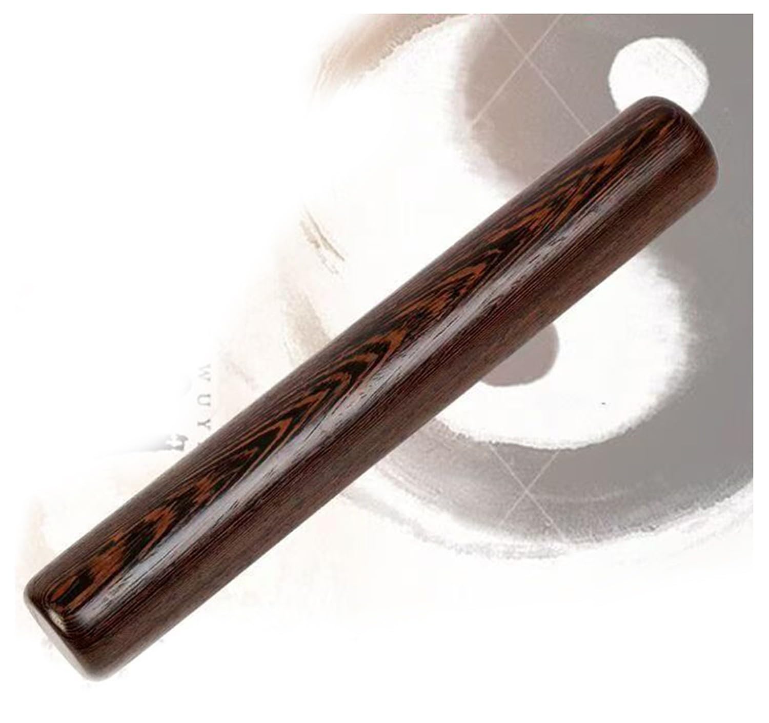 Tai Chi Ruler Stick, Martial Arts Taiji Stick, Wood Exercise Equipment, Chinese Traditional Tai Chi Bang Health Massager for Tai Chi Class, Fitness, Physical Rehabilitation C