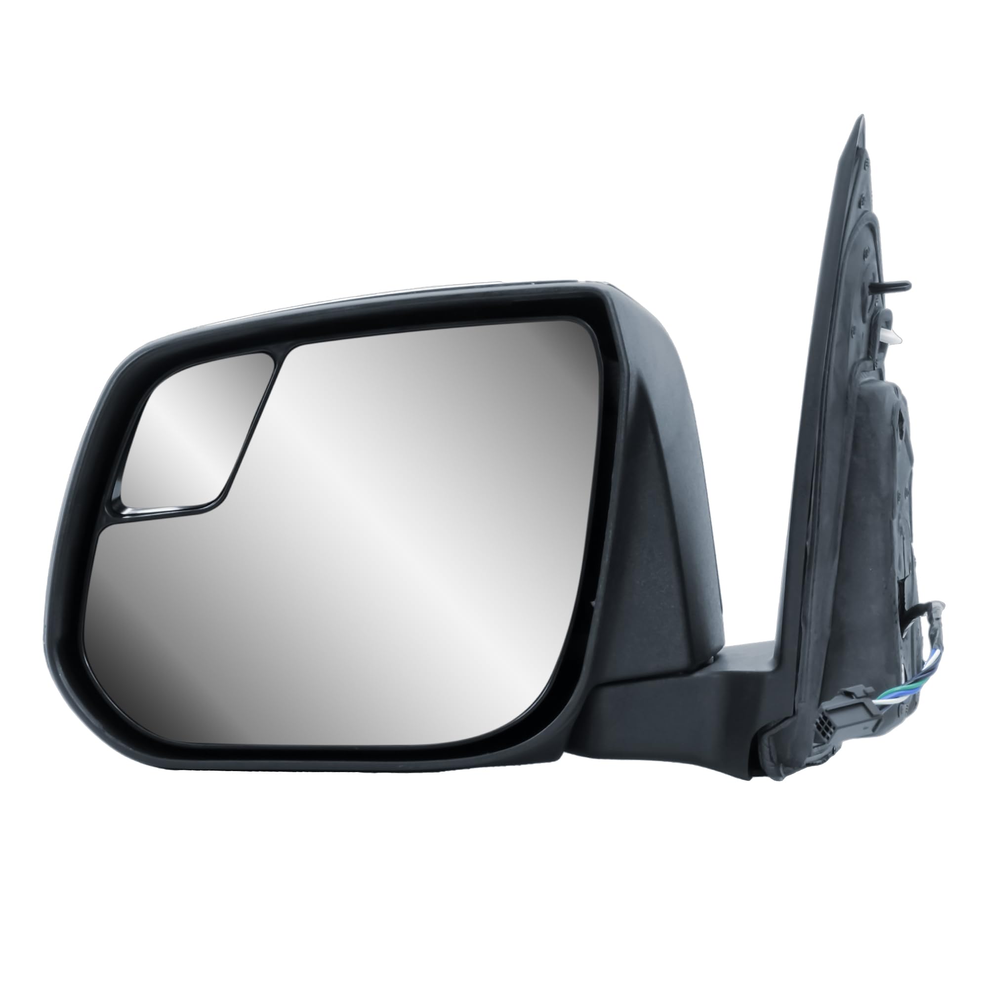 Garage-Pro Driver Side Power Non-Heated Mirror For Chevrolet Colorado GMC Canyon 2017-2022 With Spotter Glass Paintable Extended Cab, Second Design