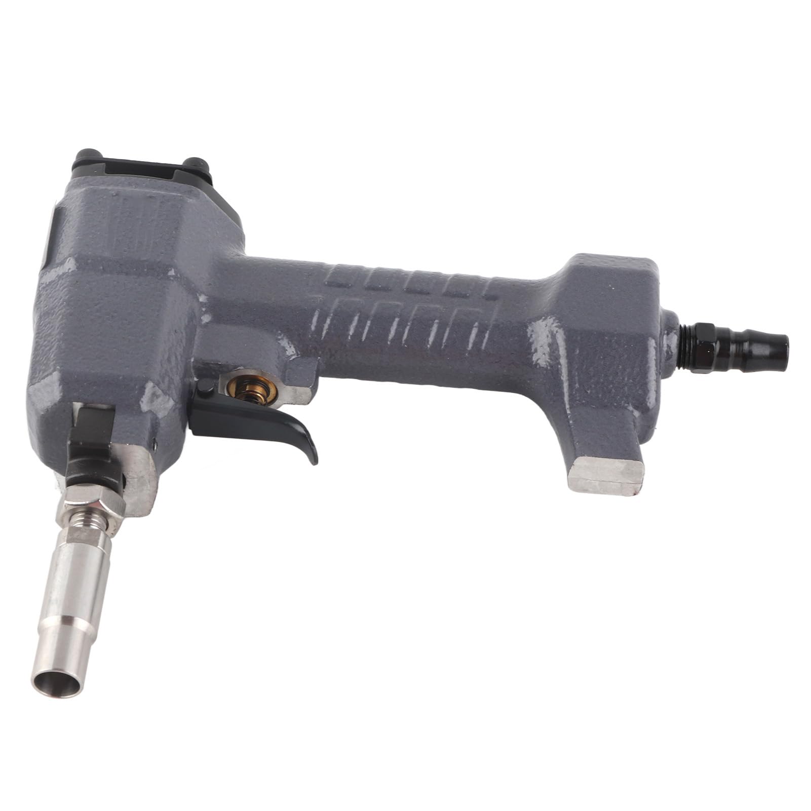 Pistola Sparachiodi Pneumatica in Metallo Durevole Pistola Sparachiodi Ad Aria Leggera Efficiente per Scarpe in Pelle Cornici Puntine da Disegno in Plastica di Legno