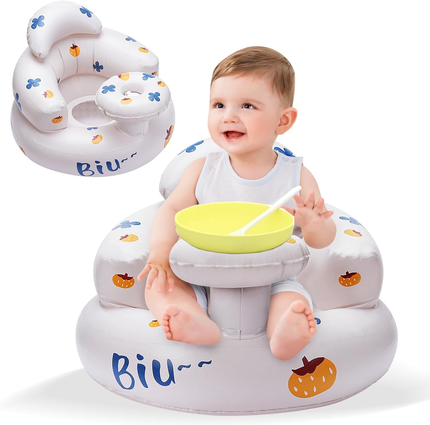 Tewiaii Inflatable Baby Seat For Babies Inflatable Baby Chair Baby