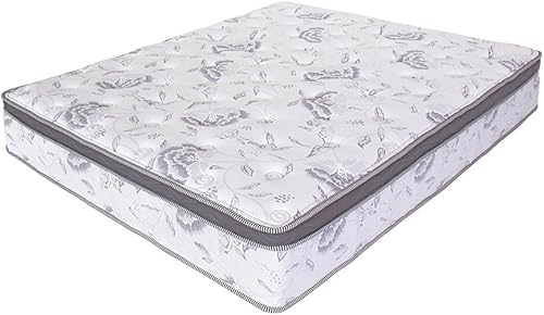 Miniatura 3 de Colchón Olee Sleep de 12pulgadas híbrido de espuma viscoelástica y muelles Memory Foam gris Completo