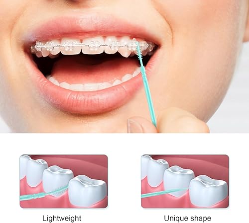 Miniatura 8 de Palillos de dientes para dientes, 1000 unidades, palillos de dientes de doble cabeza interdental, cuidado bucal (color aleatorio)