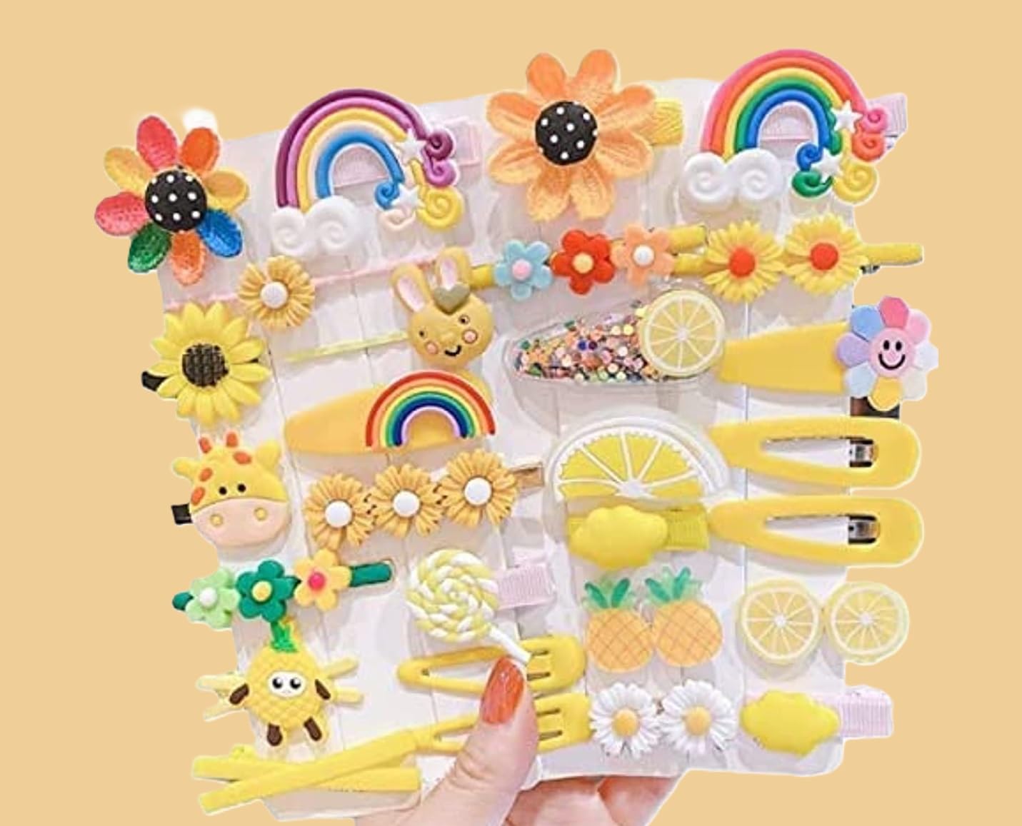 Hair Clip Jewelry Set, Fashion Hair Accessories Girls Hair Pins, Baby Hair Clips, Kids Hair Clip Women And Girls Hair Accessories (STYLE 3)