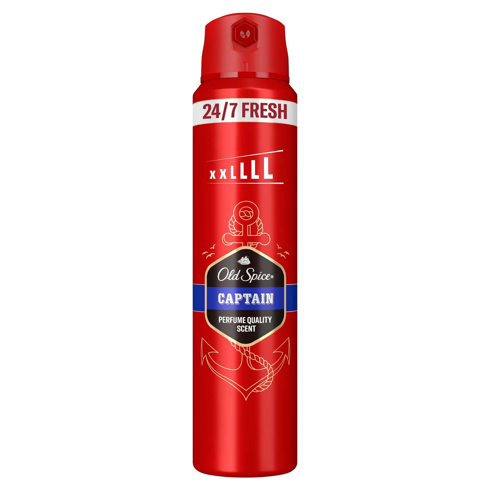 Old Spice Captain Erkek Sprey Vücut Deodorantı 250 ml XL Büyük Boy