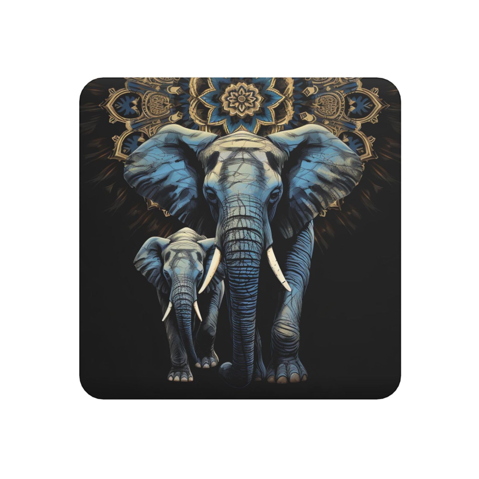 Two Elephants Fridge Magnets Cute Strong Refrigerator Magnets Fun Magnet for Locker Office Whiteboard Decor, Door Magnets Decorative Magnetic Stickers for Home Decor