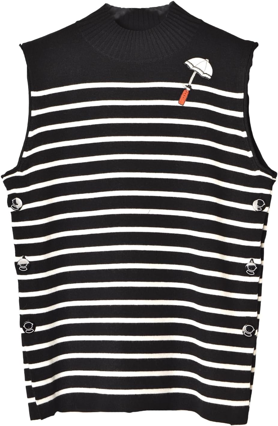 Picone ピンク 刺繍 ベスト サイズM 45%OFF