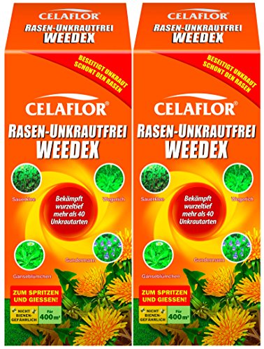 Celaflor Rasen Unkrautfrei Weedex 2 x 400 ml