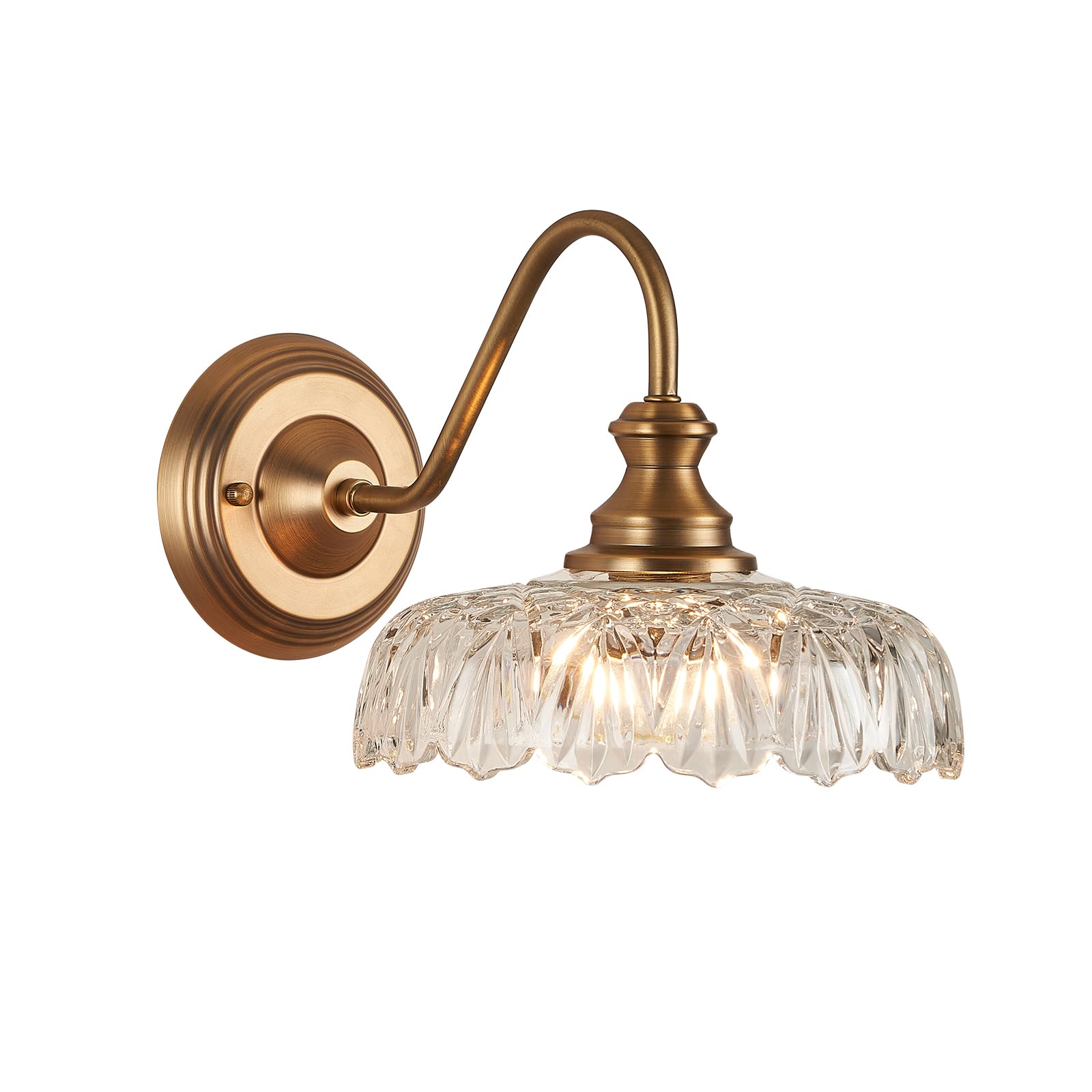 クラウドストーン 壁灯 ビンテージ インテリア ホテル ベッドサイド 廊下 HDDFL Vintage Wall Scone Bedside Wall Lamp Matte Brass Bedroom