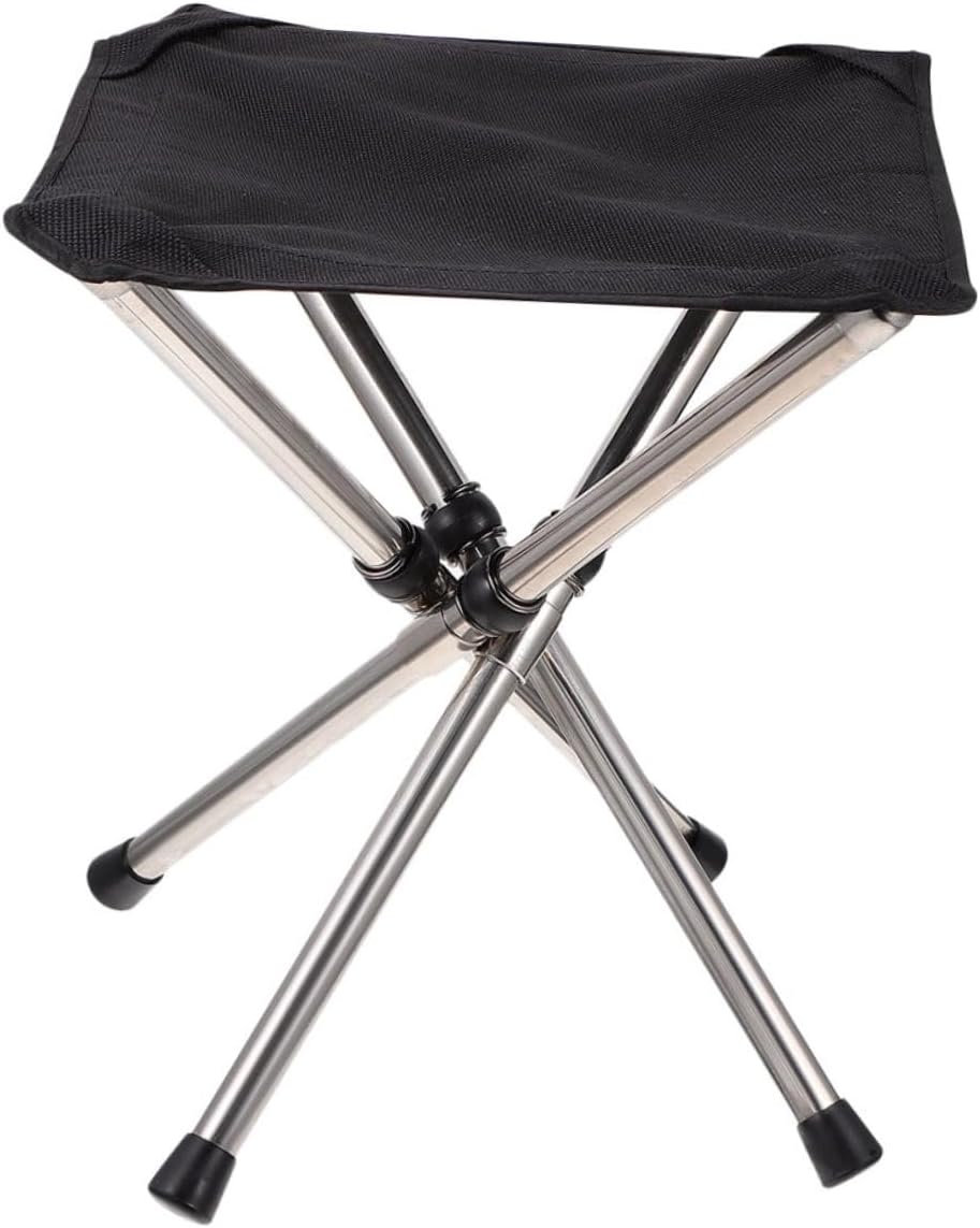 1 Set Telescopic Folding Stool Traveling Backpack Outdoor