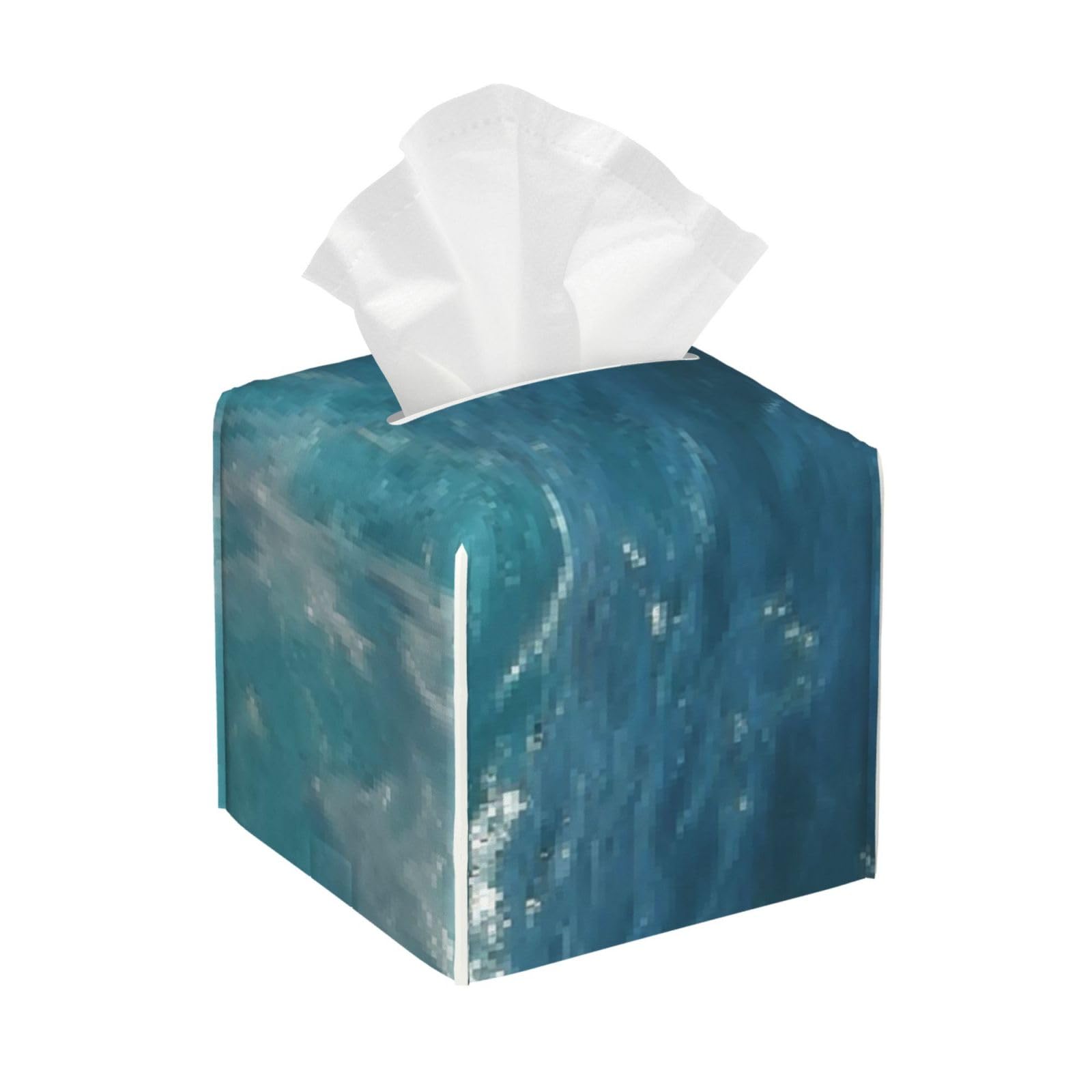 The Deep Blue Sea Tissue Box Cover Square Cube Boxes
